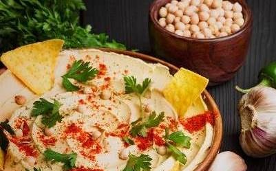 Receta de hummus de garbanzos