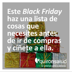 Consejo para el black friday